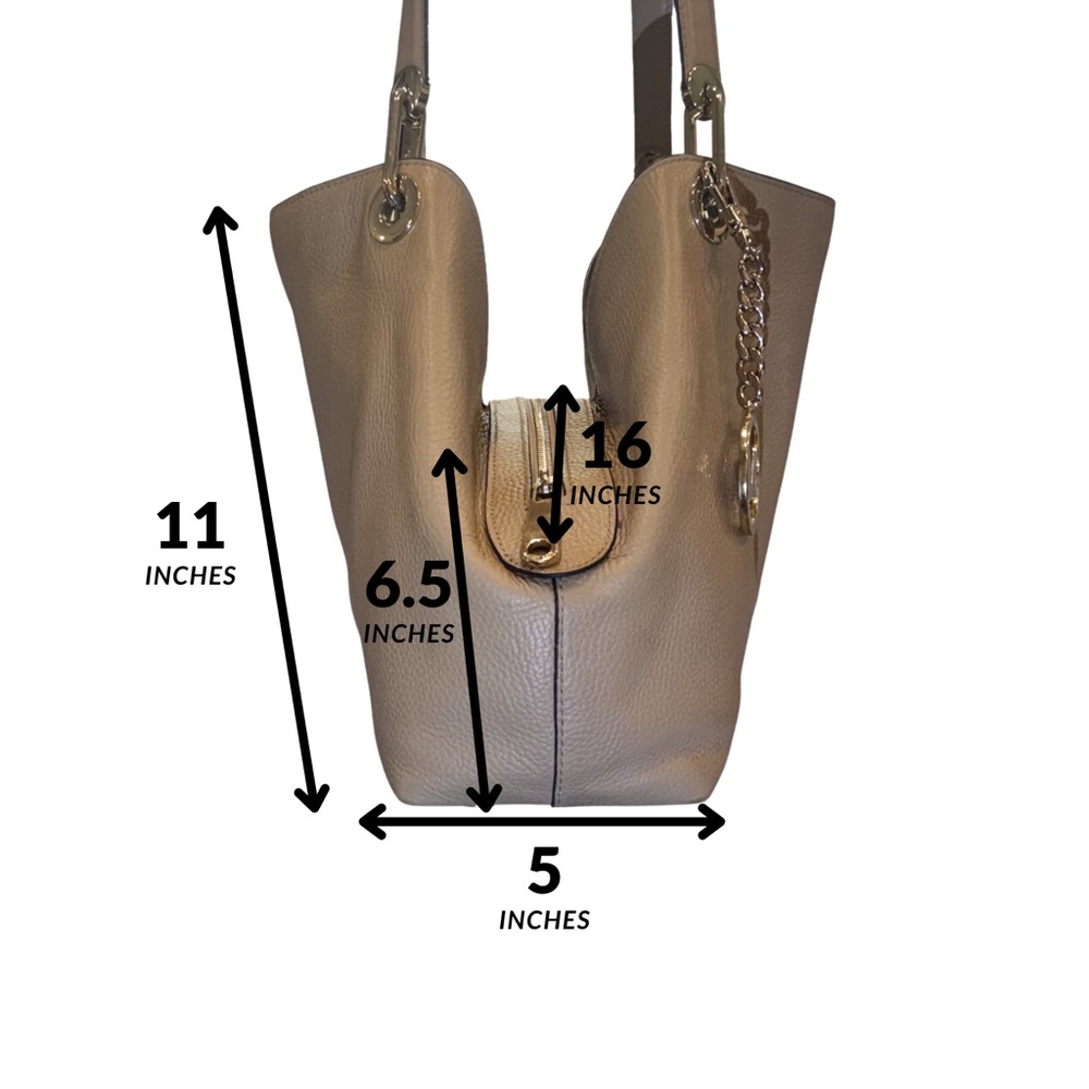 Michael Kors Beige Shoulder Bag - Picture 9 of 11